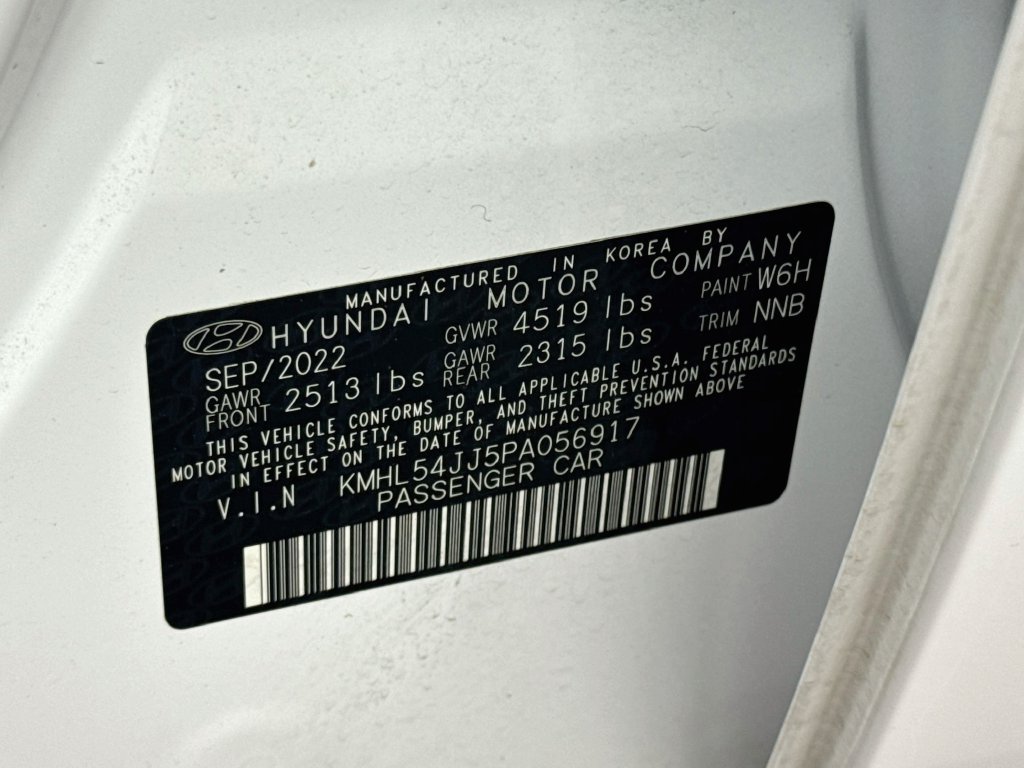 Certified 2023 Hyundai Sonata Limited FWD image 35