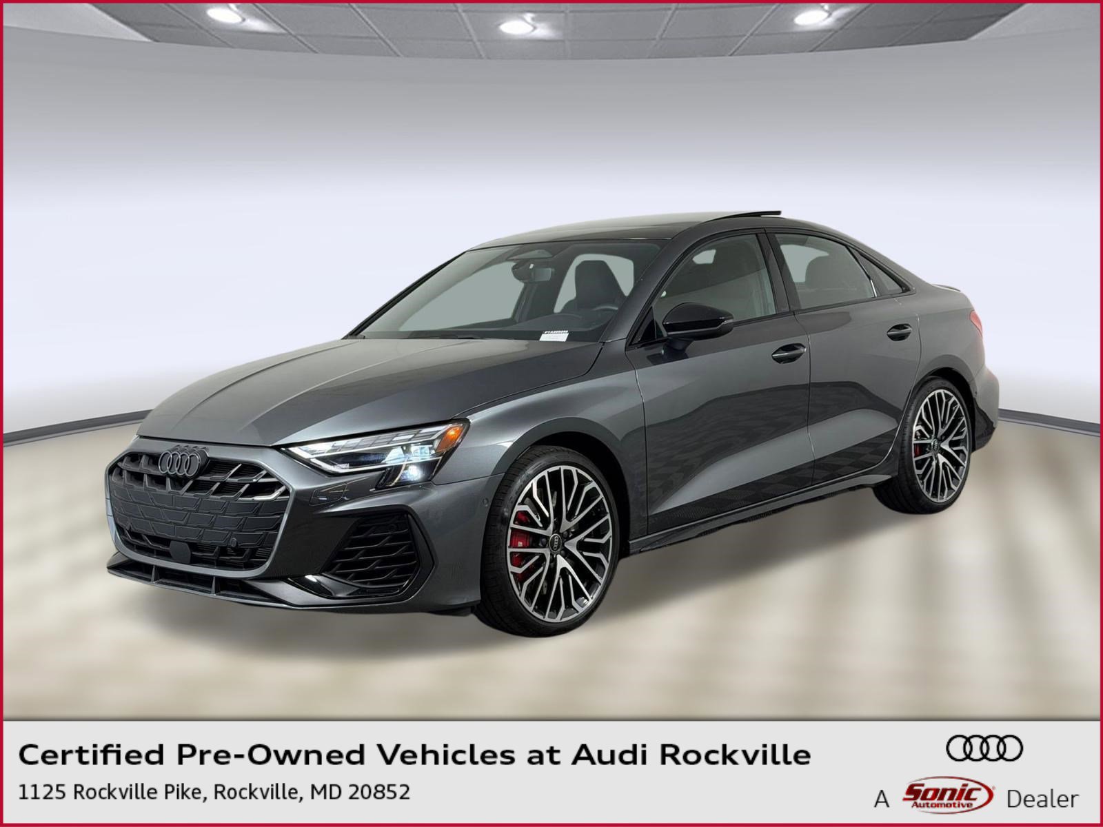 Certified 2026 Audi S3 Premium w/ Black Optic Package AWD/4WD image 1