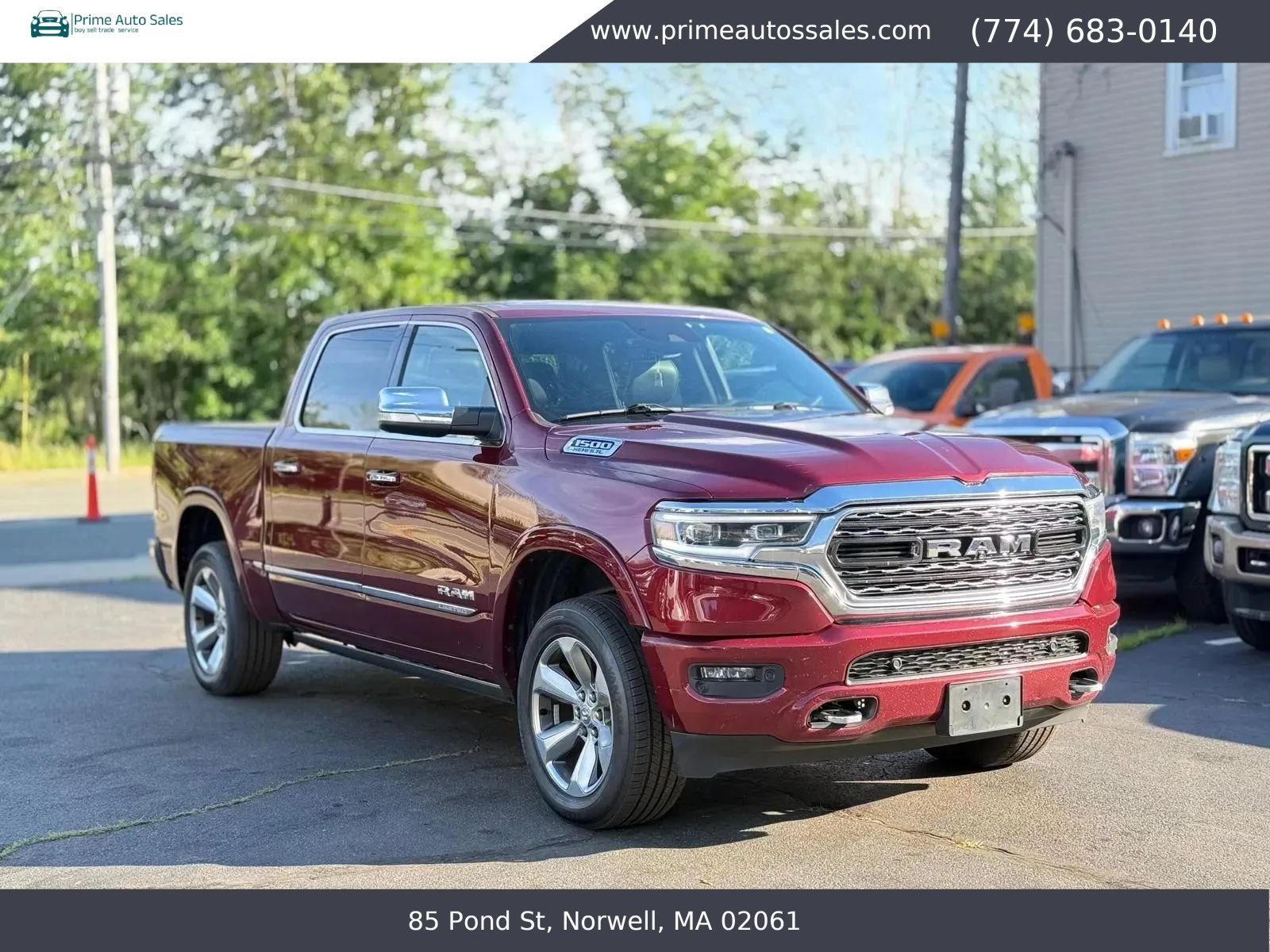 Used 2019 RAM 1500 Limited w/ Advanced Safety Group AWD/4WD image 4