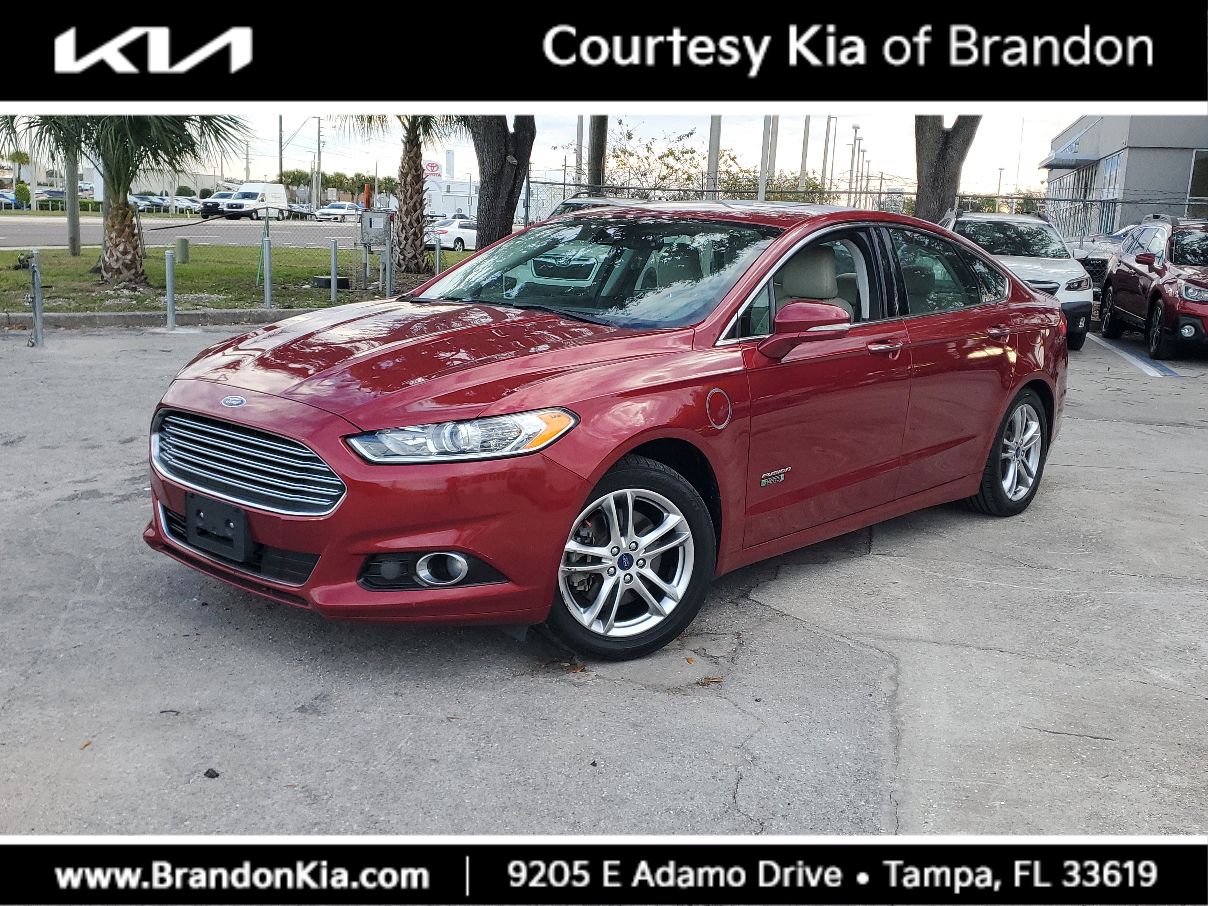 Used 2015 Ford Fusion Energi Titanium w/ Driver Assist Package image 1