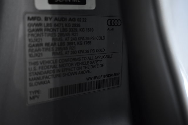 Used 2022 Audi Q8 Premium Plus image 40