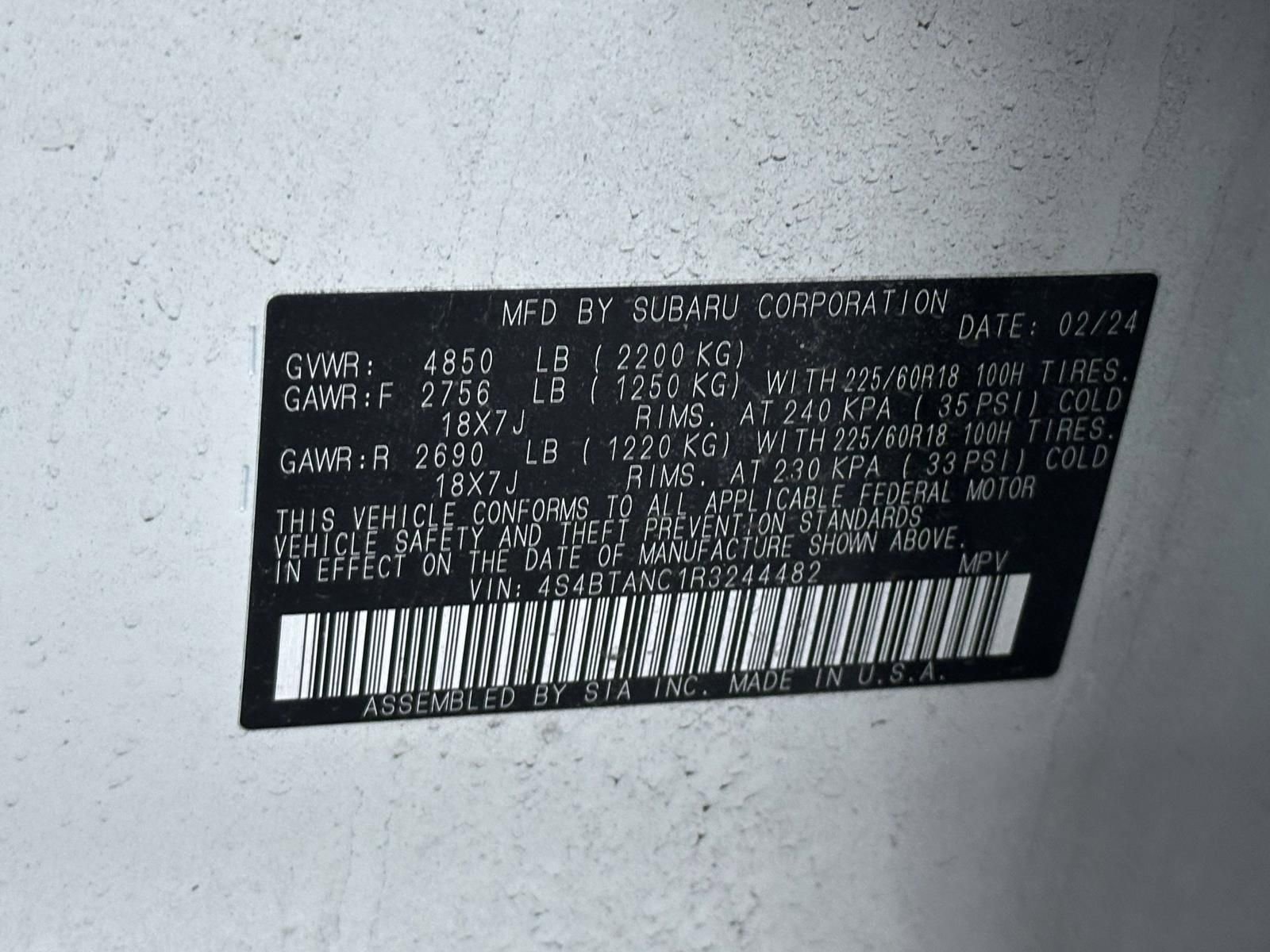 Used 2024 Subaru Outback Limited image 10