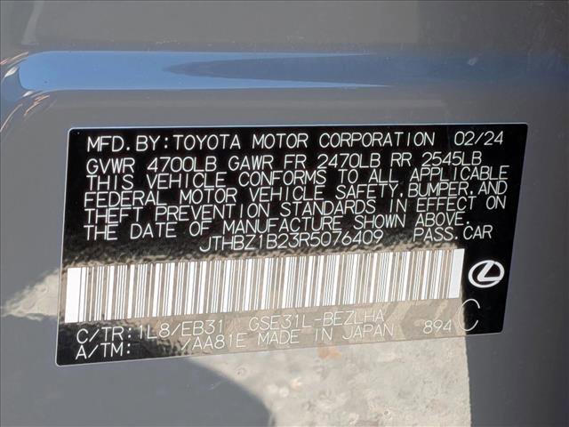 Certified 2024 Lexus IS 350 F Sport w/ Accessory Package 2 image 19