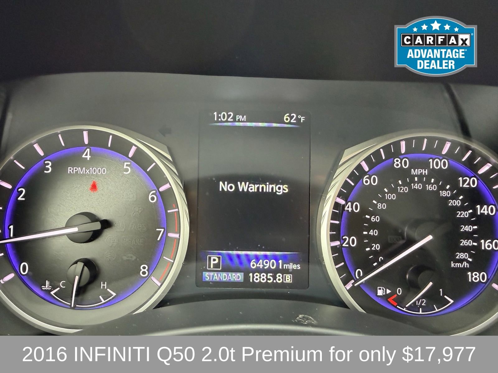 Used 2016 INFINITI Q50 Premium w/ 2.0T Premium Plus Package image 19