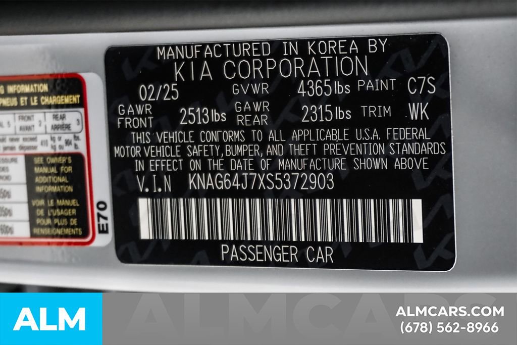 Used 2025 Kia K5 GT-Line FWD image 57