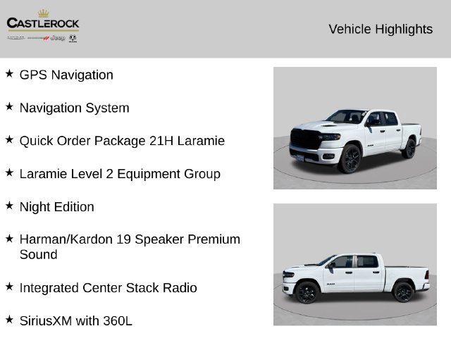 New 2026 RAM 1500 Laramie w/ Night Edition AWD/4WD image 2