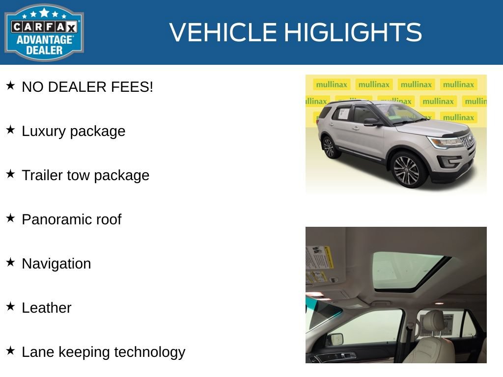 Used 2017 Ford Explorer Platinum AWD/4WD image 11