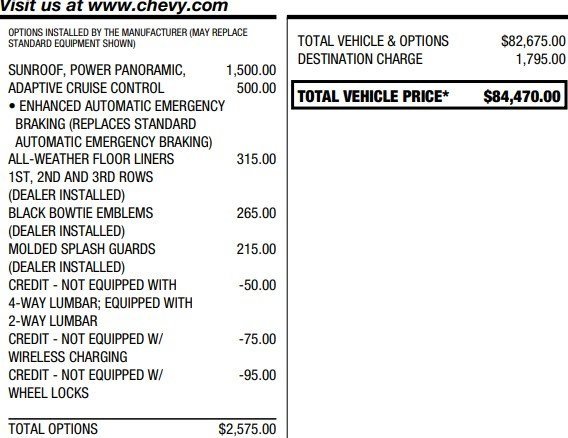 Certified 2023 Chevrolet Suburban High Country image 2