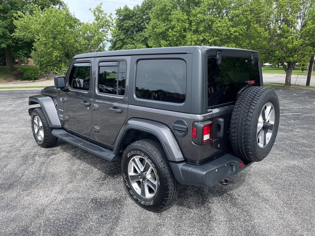 Used 2020 Jeep Wrangler Unlimited Sahara AWD/4WD image 7