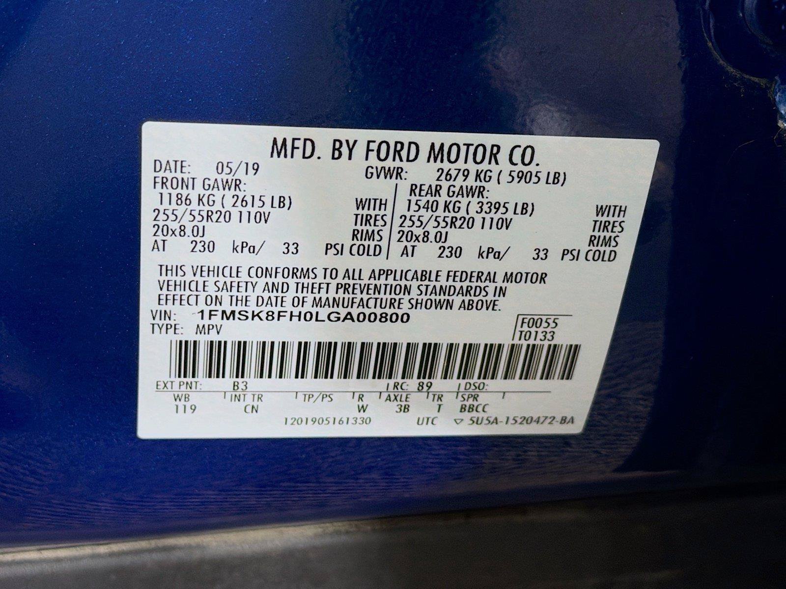Used 2020 Ford Explorer Limited AWD/4WD image 40