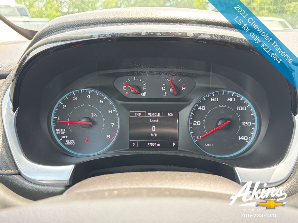Certified 2021 Chevrolet Traverse LS FWD image 24