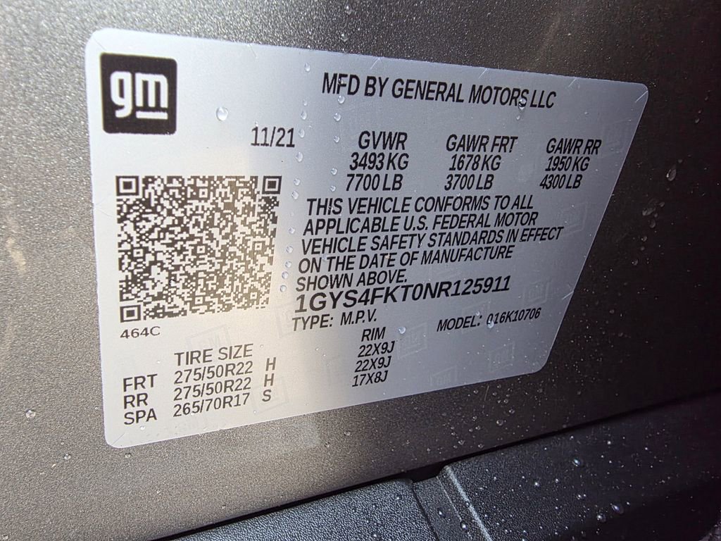 Used 2022 Cadillac Escalade Sport w/ Touring Package AWD/4WD image 34