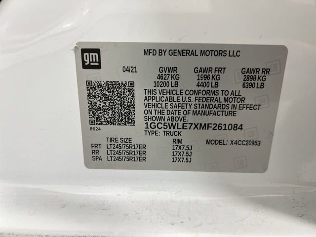 Used 2021 Chevrolet Silverado 2500 W/T w/ WT Fleet Convenience Package RWD image 35