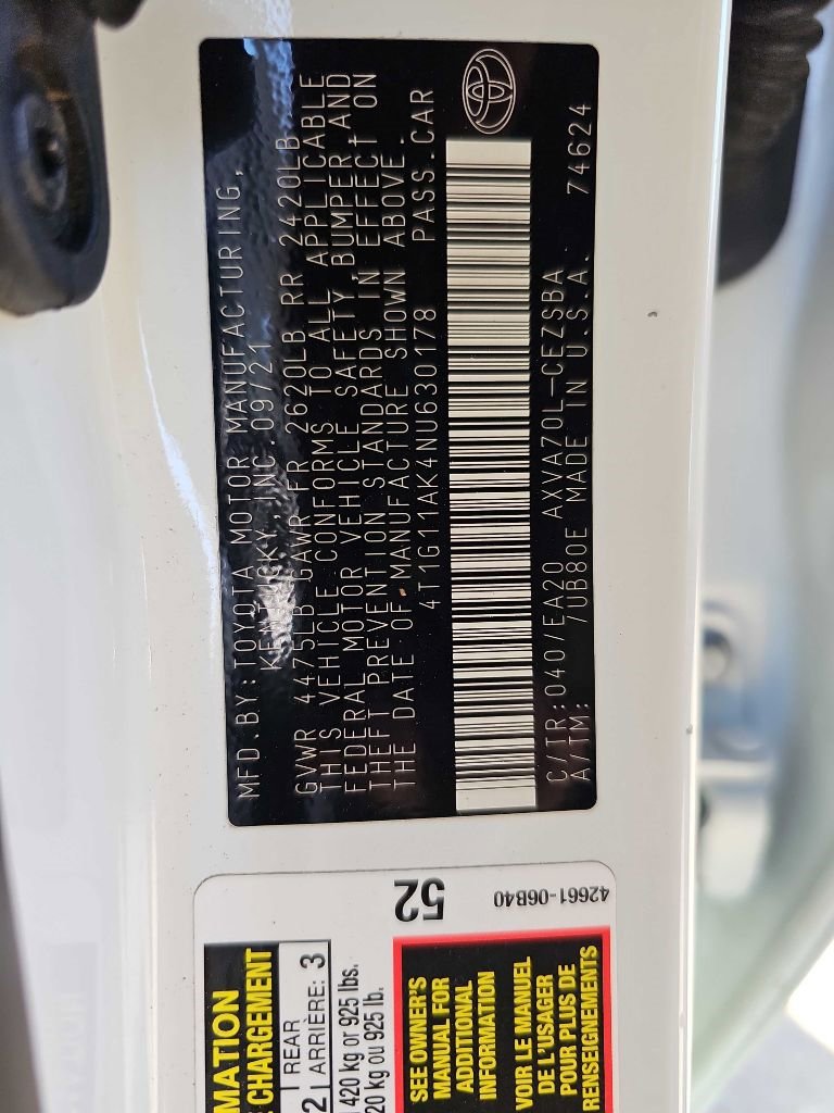 Used 2022 Toyota Camry SE image 32