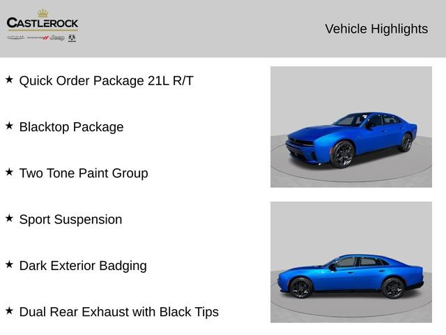New 2026 Dodge Charger R/T w/ Blacktop Package AWD/4WD image 2