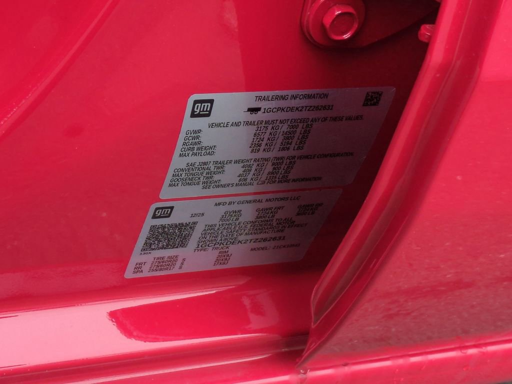 New 2026 Chevrolet Silverado 1500 LT w/ All Star Edition Plus image 26