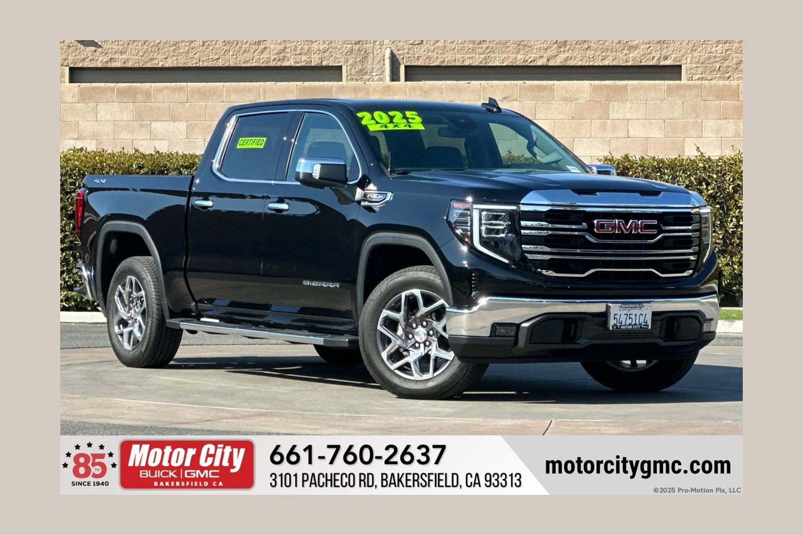 Certified 2025 GMC Sierra 1500 SLT w/ SLT Premium Package