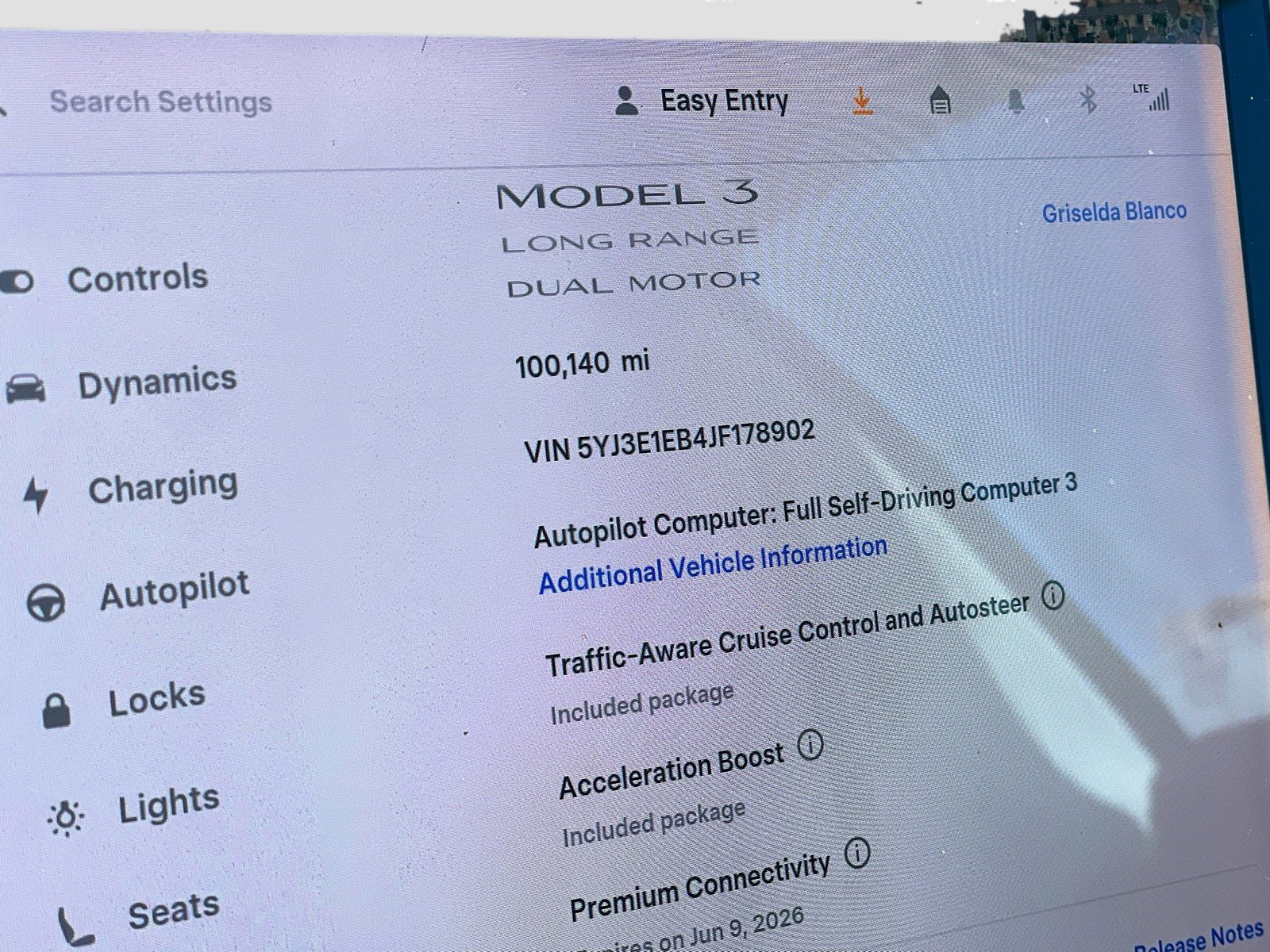 Used 2018 Tesla Model 3 Long Range AWD/4WD image 8