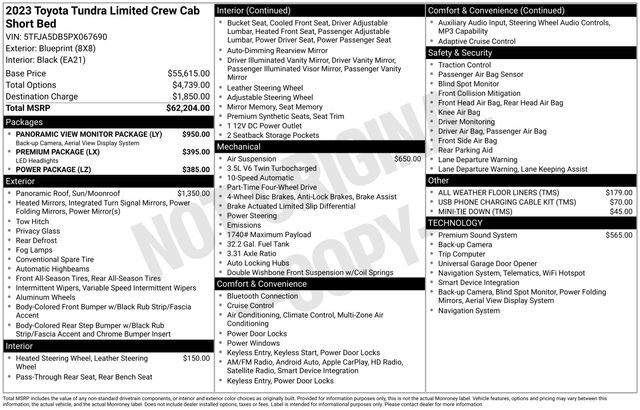 Used 2023 Toyota Tundra Limited AWD/4WD image 29