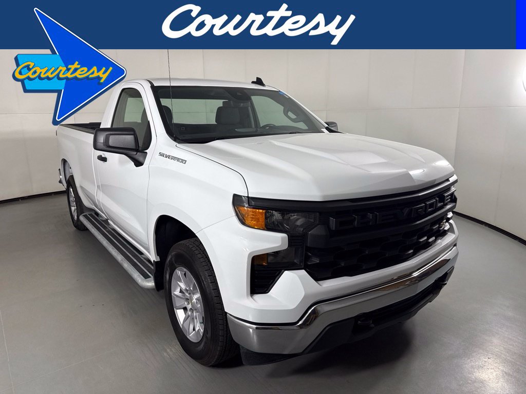 Certified 2025 Chevrolet Silverado 1500 W/T RWD image 1