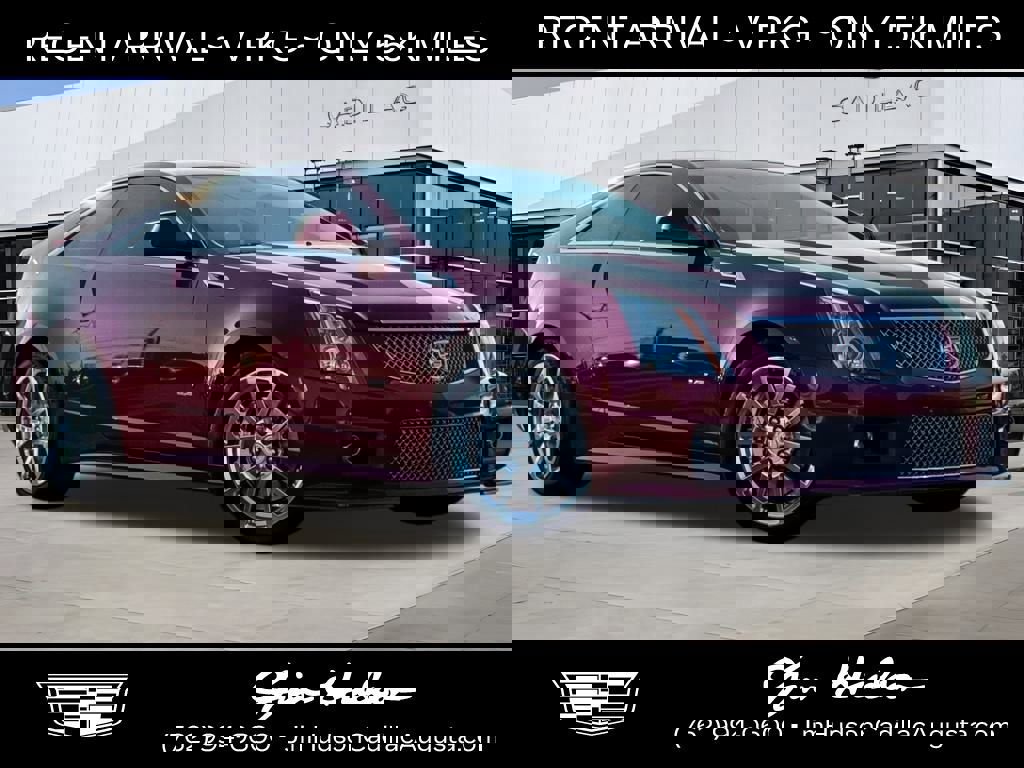 Used 2013 Cadillac CTS V w/ Wood Trim Package