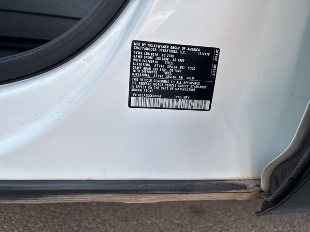 Used 2019 Volkswagen Atlas SE image 40