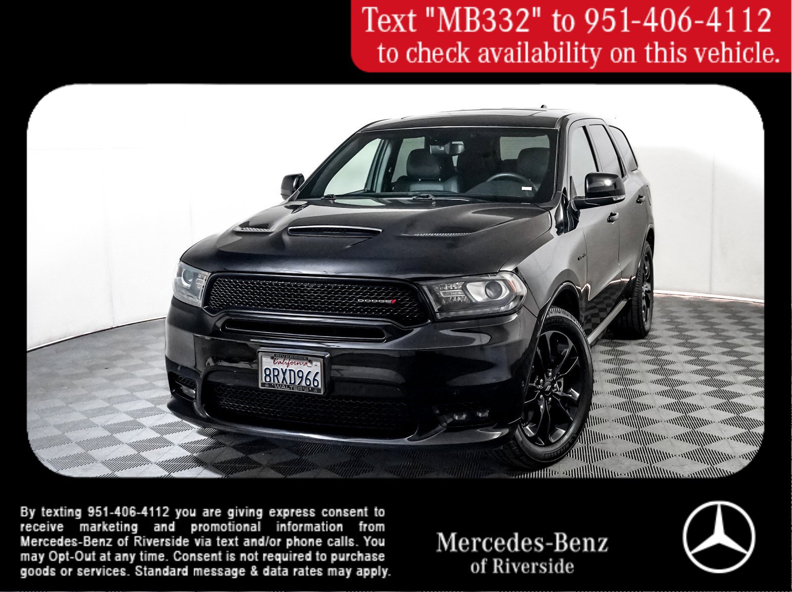 Used 2020 Dodge Durango R/T w/ Blacktop Package image 1