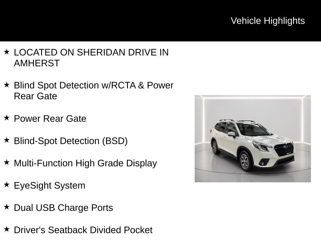 Certified 2024 Subaru Forester Premium AWD/4WD image 5