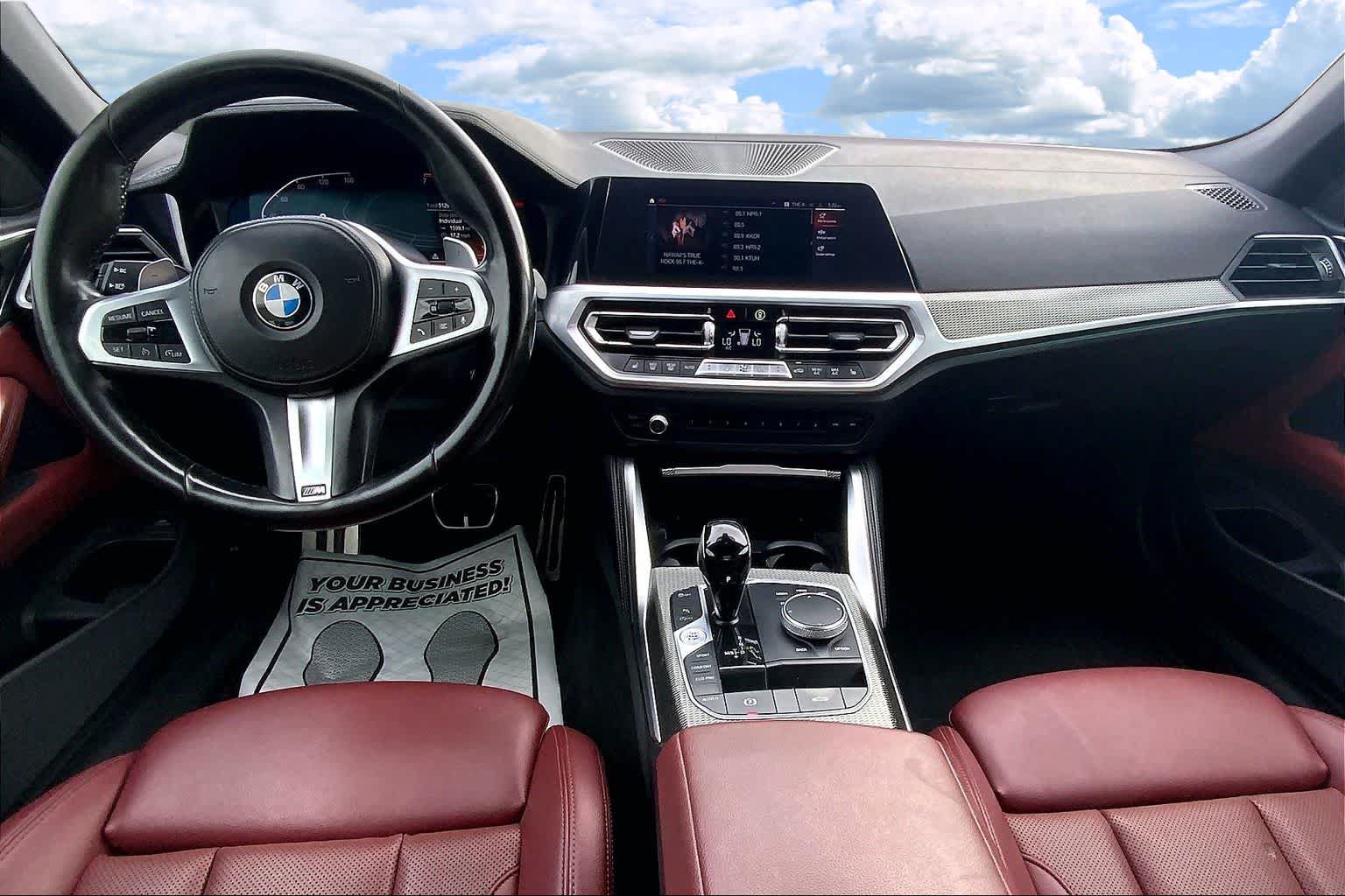 Used 2023 BMW 430i Convertible w/ M Sport Package RWD image 10