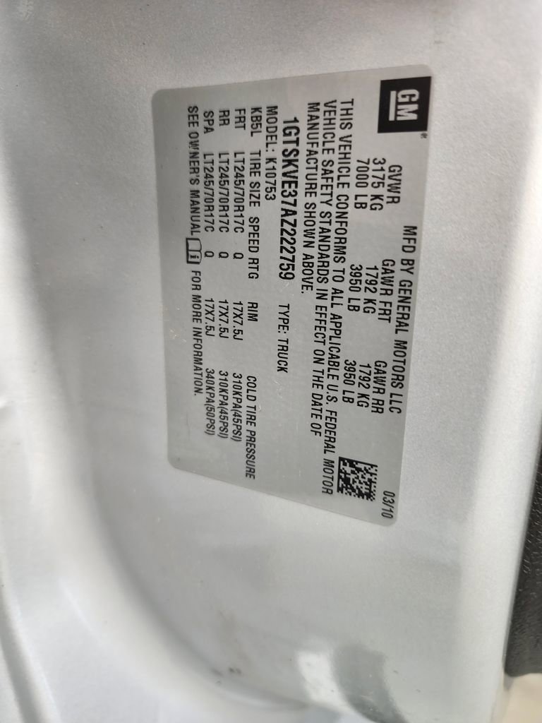 Used 2010 GMC Sierra 1500 SLE w/ Power Pack Plus AWD/4WD image 31