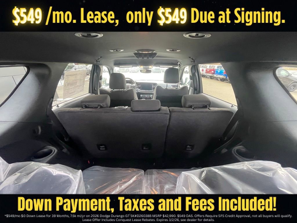 New 2026 Dodge Durango GT w/ Blacktop Package image 13