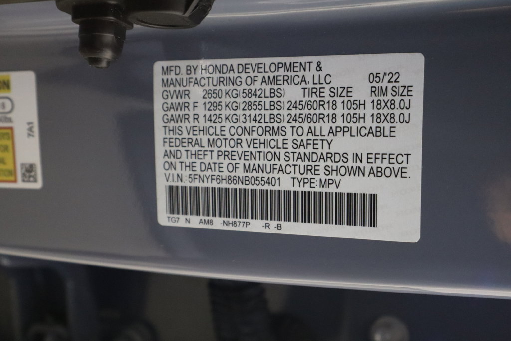 Used 2022 Honda Pilot TrailSport image 42