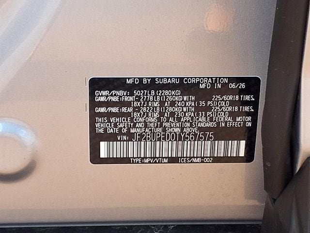 New 2026 Subaru Outback Touring AWD/4WD image 10