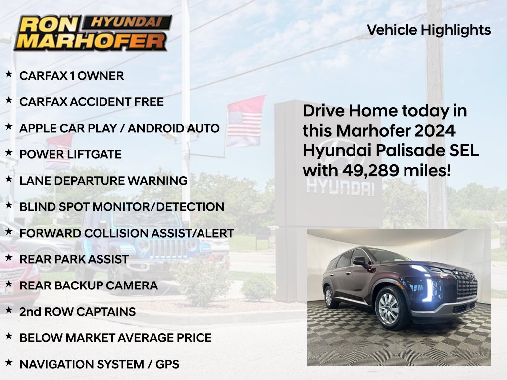 Used 2024 Hyundai Palisade SEL FWD image 14