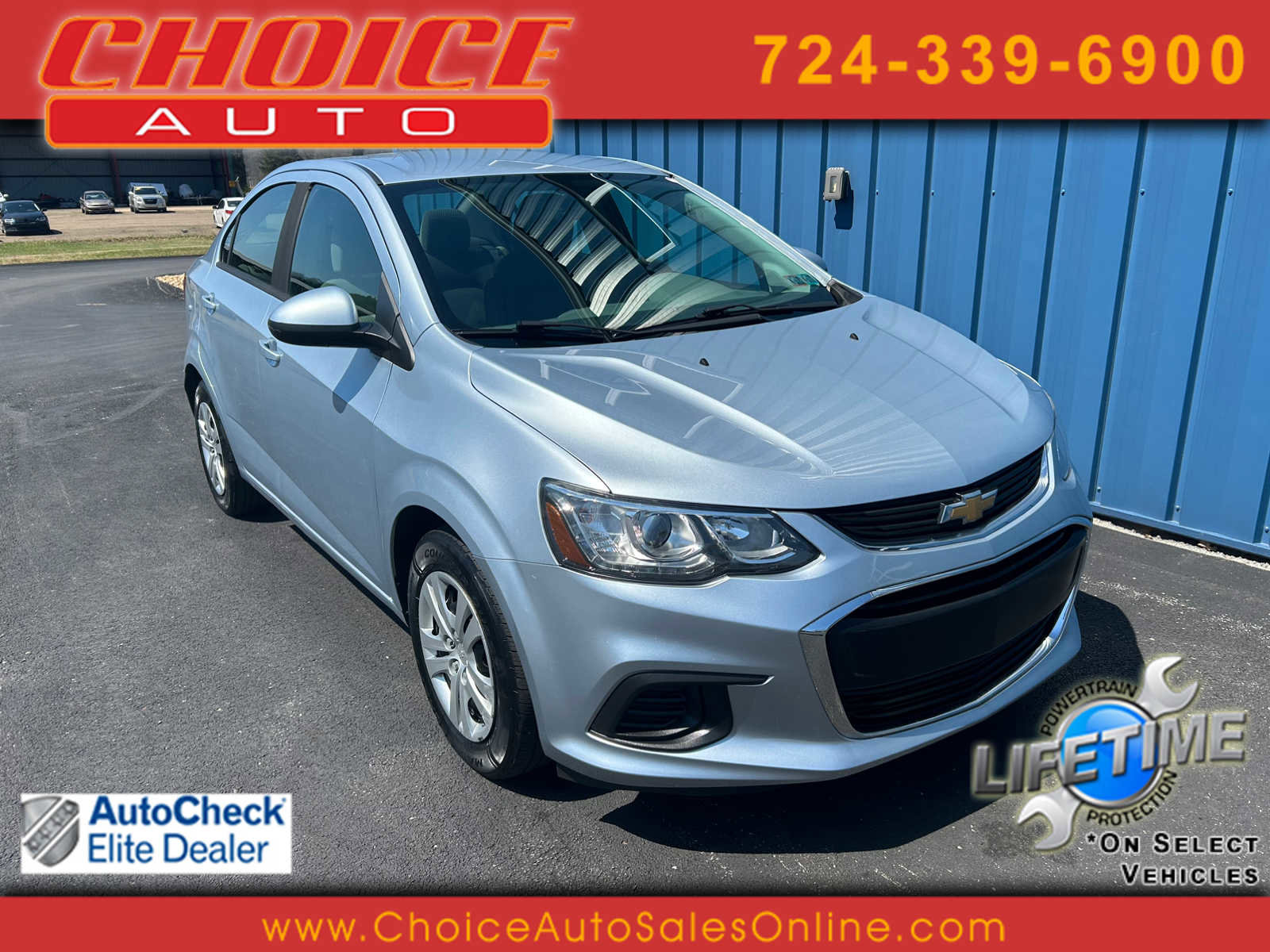 Used 2017 Chevrolet Sonic LS FWD image 1