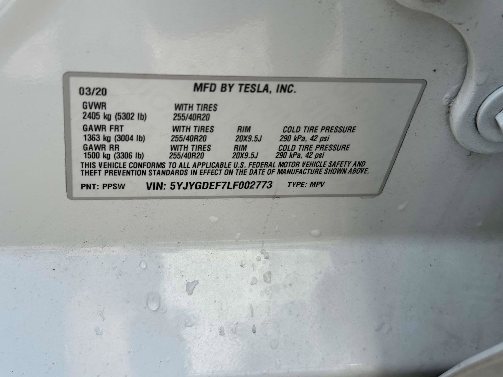 Used 2020 Tesla Model Y Long Range AWD/4WD image 16