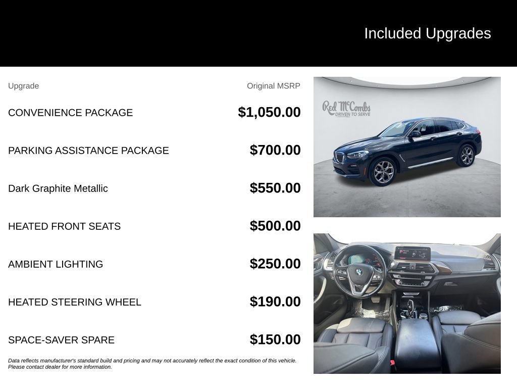 Used 2021 BMW X4 xDrive30i AWD/4WD image 5