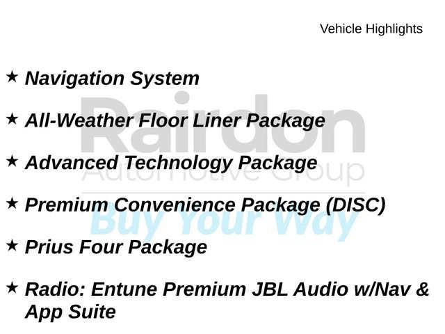 Used 2017 Toyota Prius Four w/ Premium Convenience Package FWD image 31