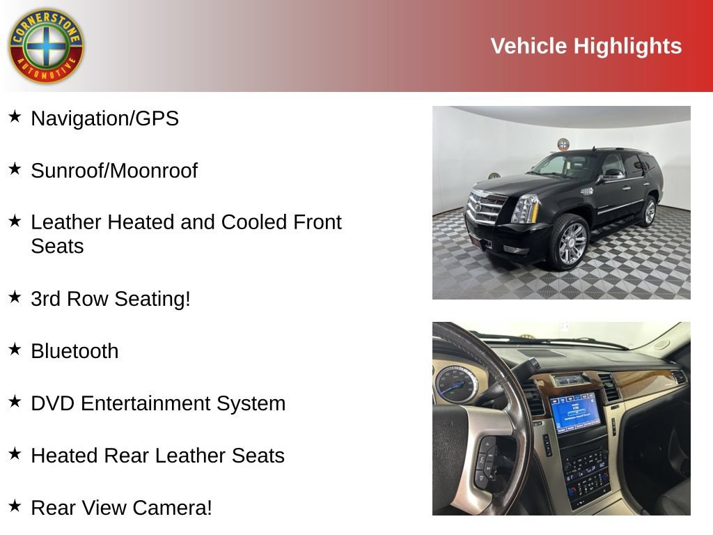 Used 2013 Cadillac Escalade Platinum AWD/4WD image 2