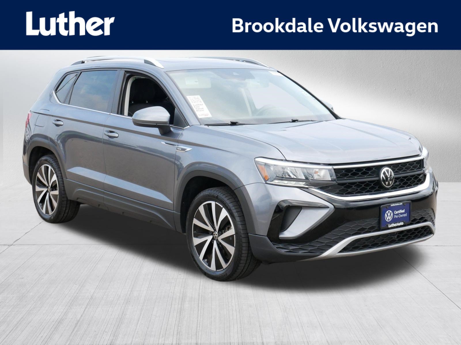 Certified 2023 Volkswagen Taos SE w/ Panoramic Sunroof Package