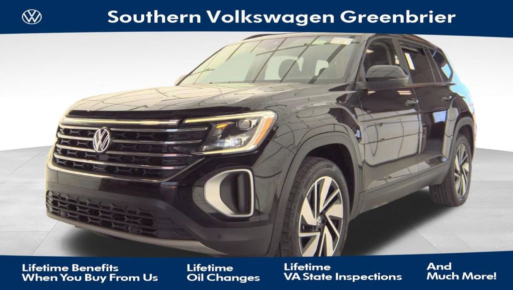 Used 2024 Volkswagen Atlas SE w/ Panoramic Sunroof Package AWD/4WD image 1