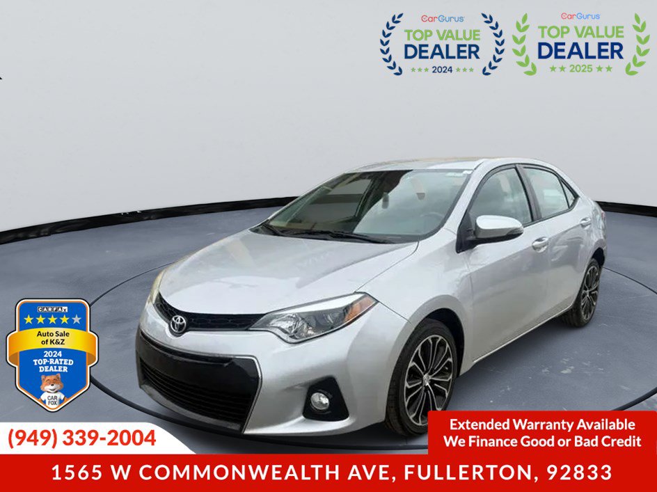 Used 2015 Toyota Corolla S FWD image 4