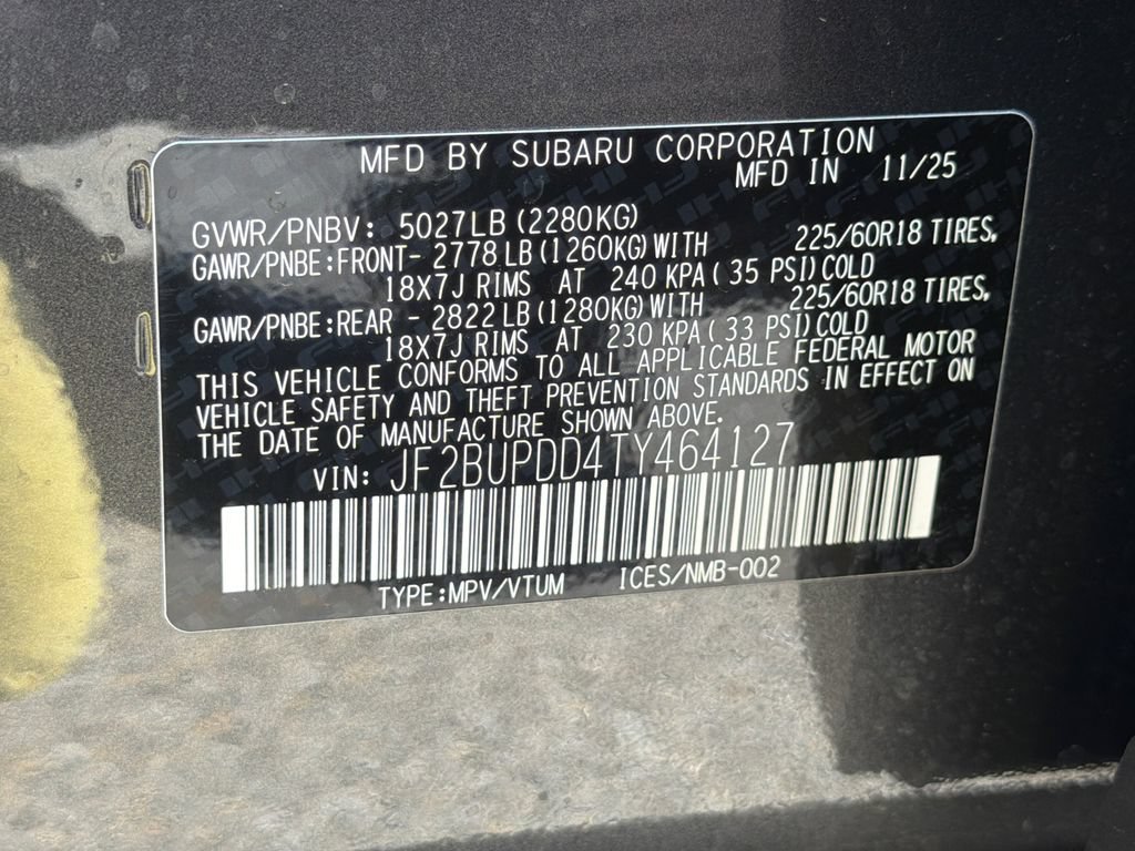 Certified 2026 Subaru Outback Limited AWD/4WD image 31