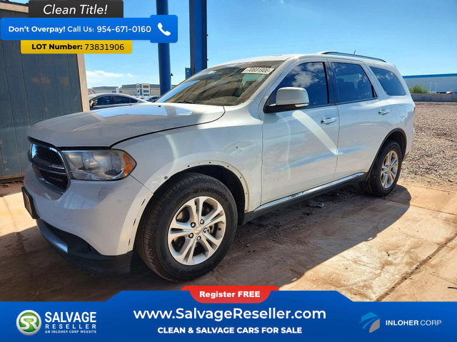 Used 2013 Dodge Durango Crew w/ Trailer Tow Group IV