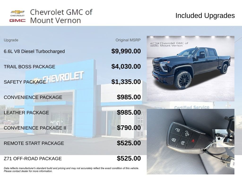 New 2026 Chevrolet Silverado 2500 LT w/ Trail Boss Package image 6