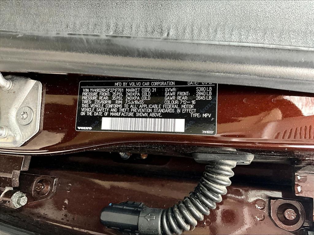 Used 2015 Volvo XC60 T6 w/ Proximity Package image 30