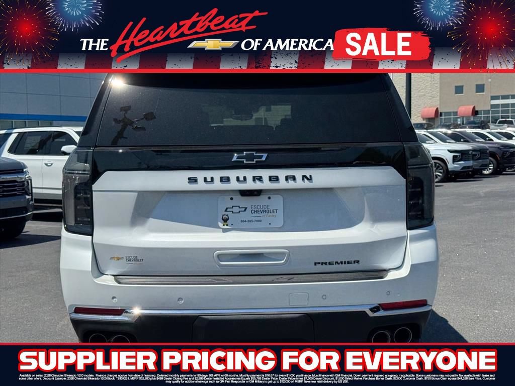 New 2025 Chevrolet Suburban Premier AWD/4WD image 4