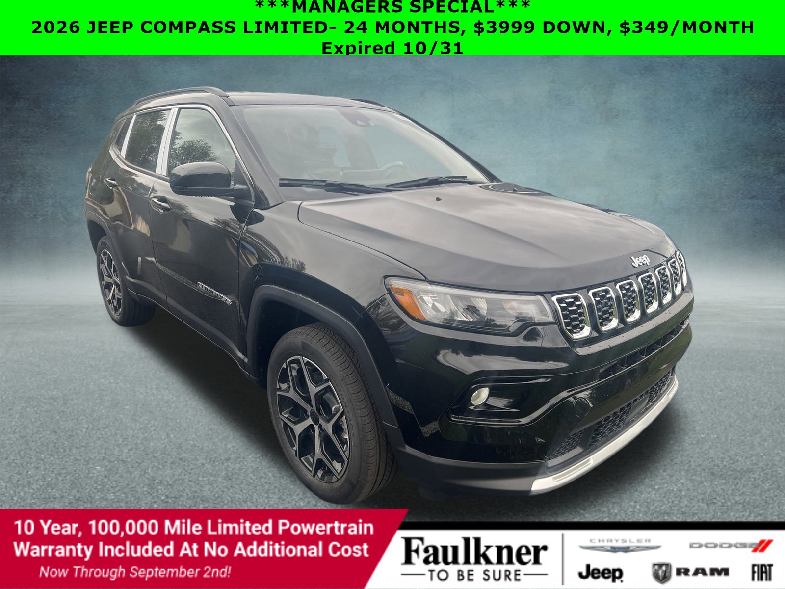 New 2026 Jeep Compass Limited