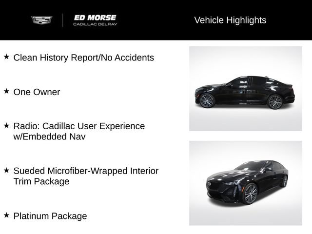 Certified 2022 Cadillac CT5 V w/ Platinum Package AWD/4WD image 18