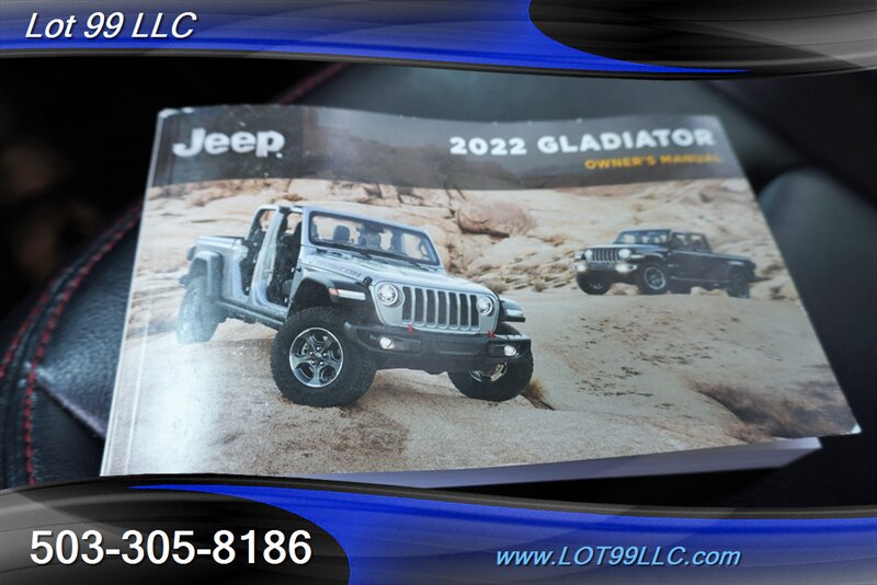 Used 2022 Jeep Gladiator Rubicon w/ Cold Weather Group AWD/4WD image 40